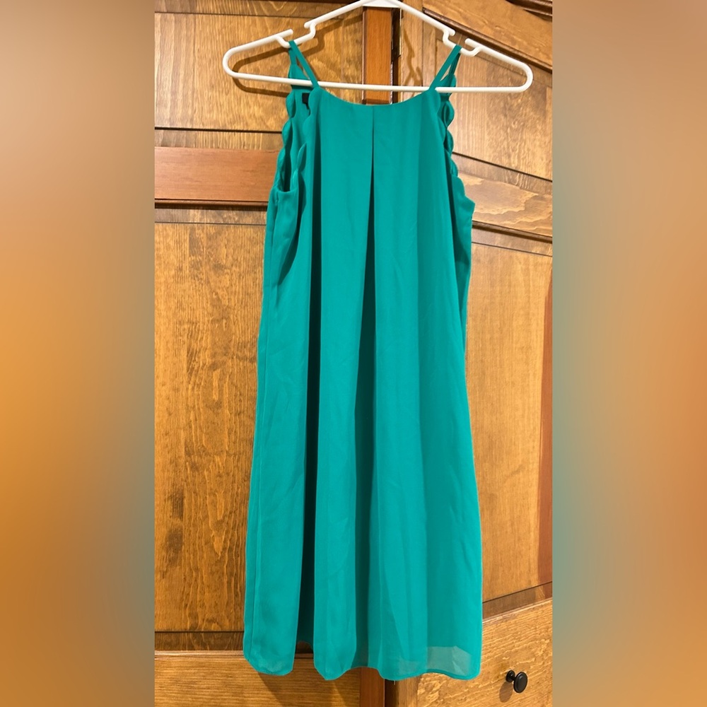 I.N. San Francisco Vibrant Teal Dress